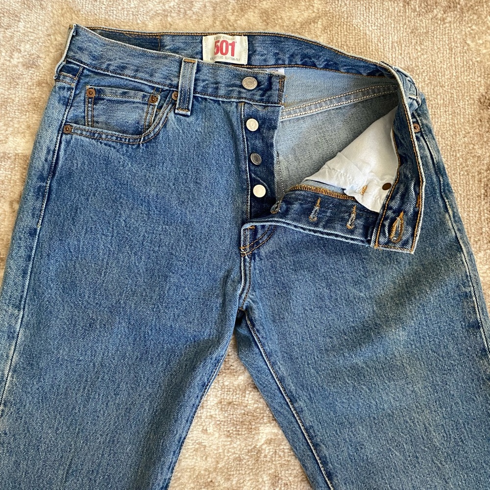 Levi’s 501’s (likely late 90s, early 2000s)
